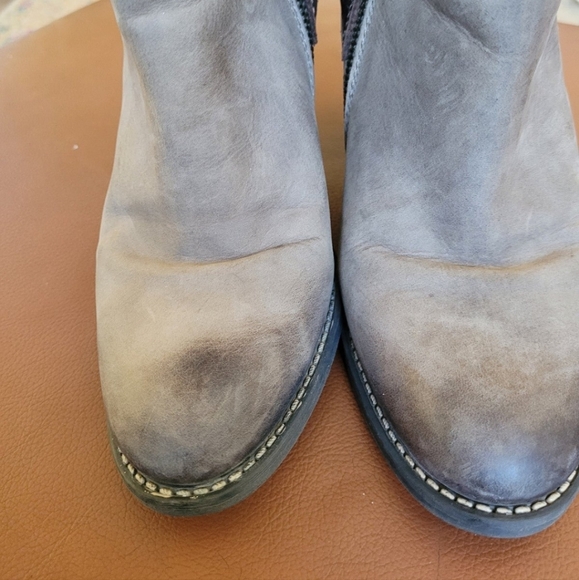 ALDO Taupe Brown strappy booties Womens size 39 or 8.5 - Picture 8 of 12